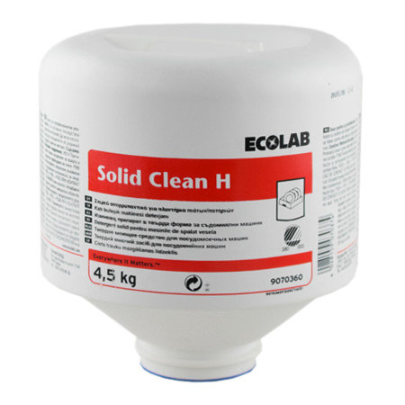 Ecolab Solid Clean H объем капсулы 4,5 кг