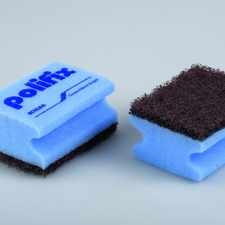 Ecolab Polifix Pot Sponge губки с коричневым абразивом